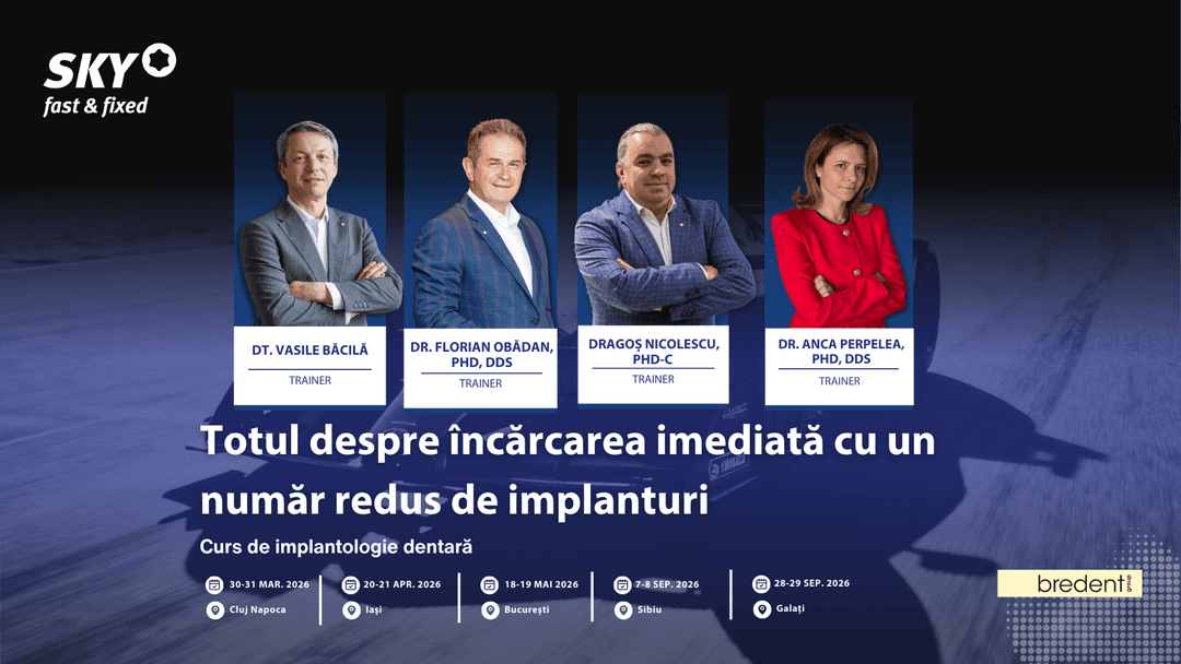 SKY fast&fixed - Totul despre Încărcarea Imediată cu un Număr Redus de Implanturi - București – Event photo