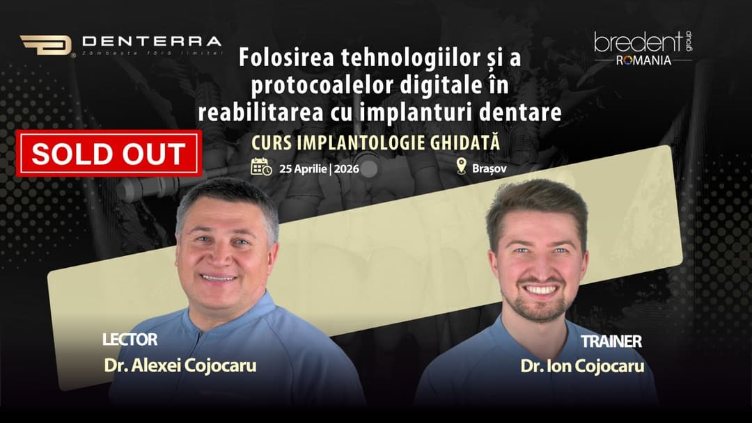 Folosirea Tehnologiilor și a Protocoalelor Digitale în Reabilitarea cu Implanturi Dentare – Event photo